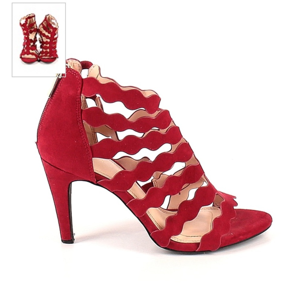 Kelly and Kate Red Heels, size 7